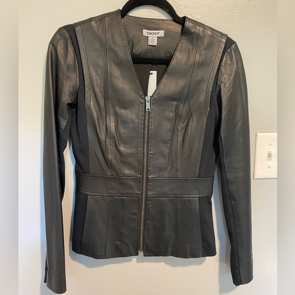 DKNY Leather Jacket
